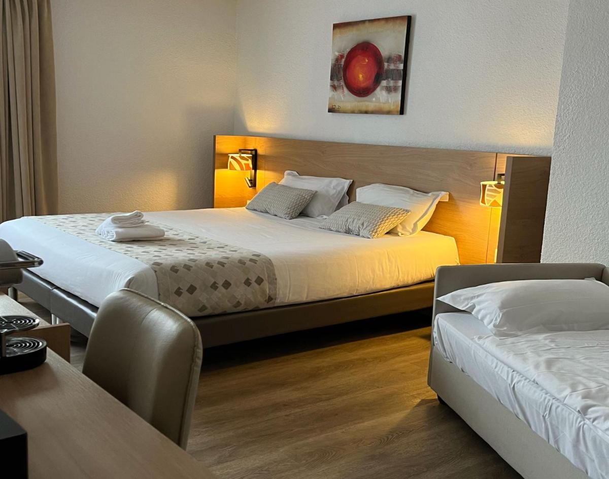 Un ou plusieurs lits dans un hébergement de l'établissement Best Western Hotel & Spa Austria-La Terrasse