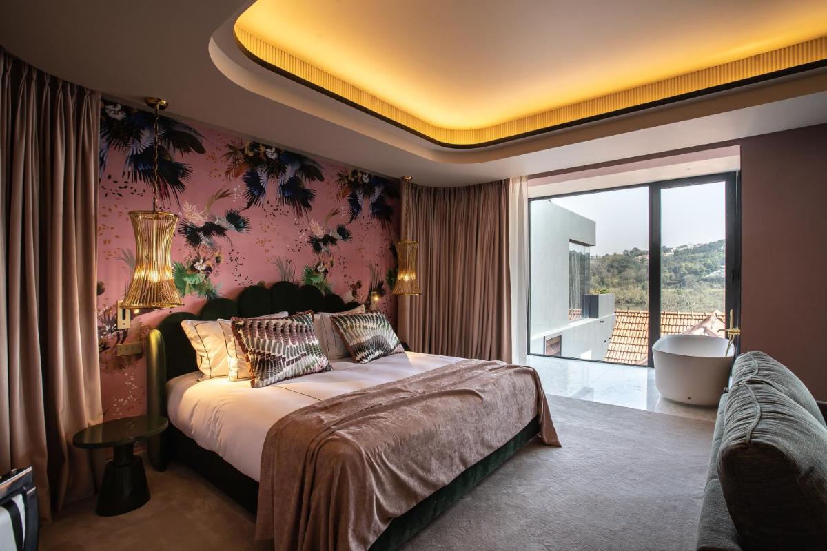 Uma cama ou camas num quarto em Vinha Boutique Hotel - The Leading Hotels of the World