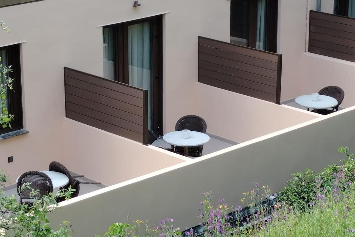 Un balcón o terraza de Hotel Balneario Valle del Jerte