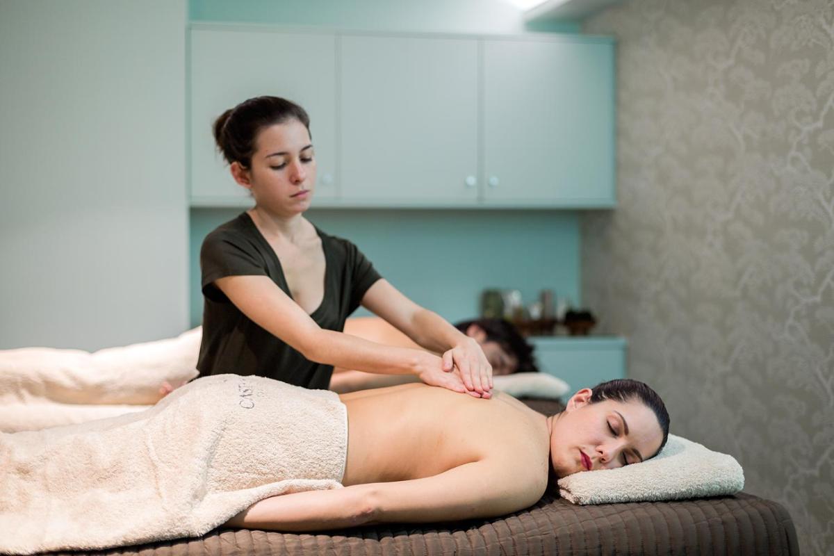O spa e/ou outras comodidades de bem-estar em Castanheiro Boutique Hotel