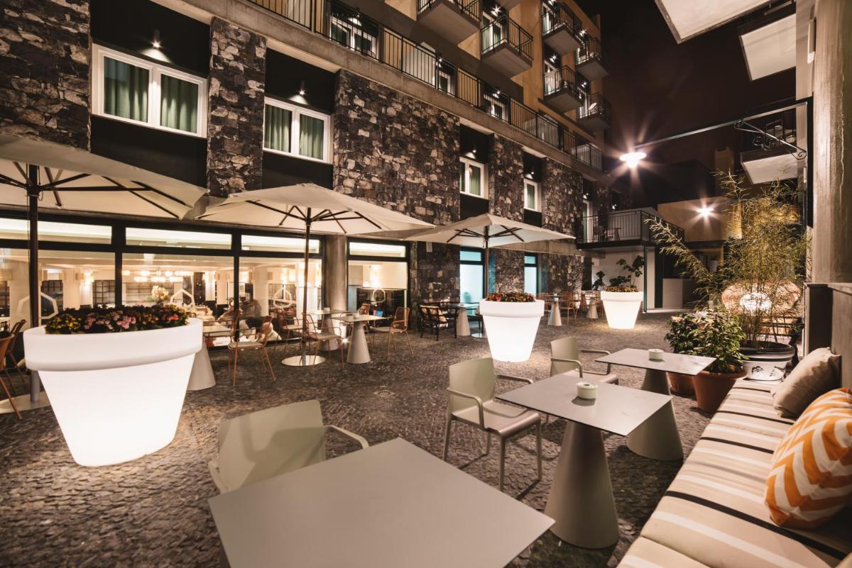 Uma área de estar em Castanheiro Boutique Hotel