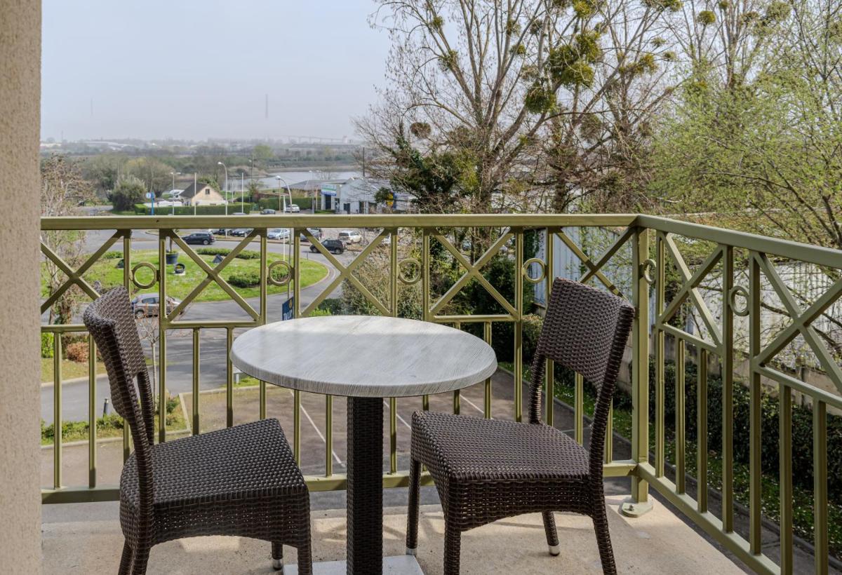 Balcon ou terrasse dans l'établissement Tulip Inn Honfleur Residence & Spa