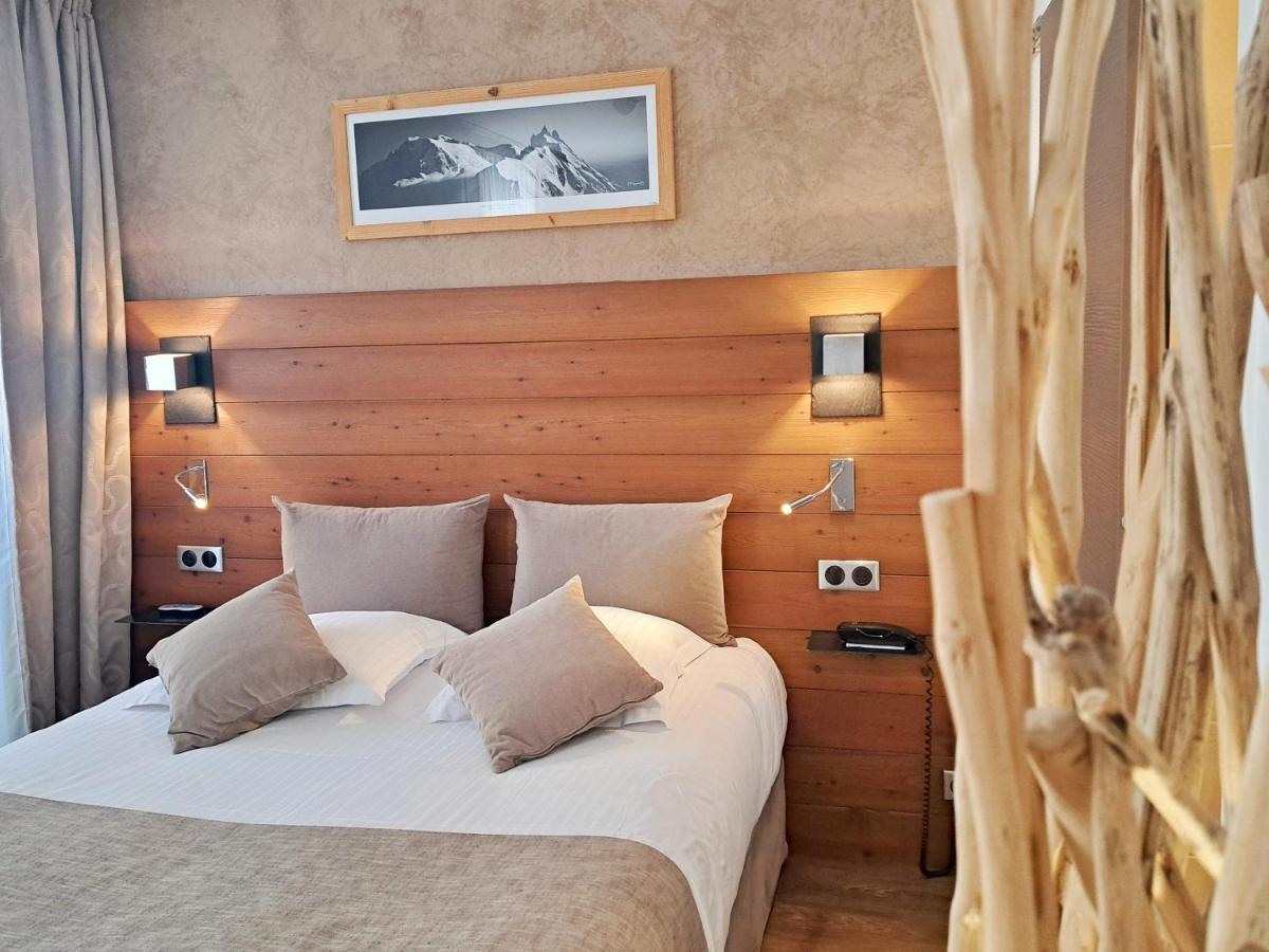 Un ou plusieurs lits dans un hébergement de l'établissement Hôtel des Princes, Chambéry Centre