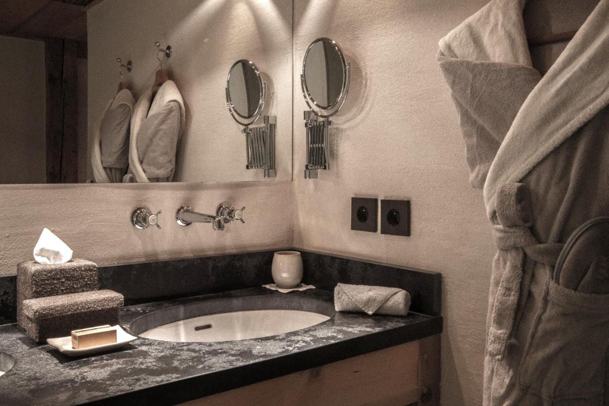 Salle de bains dans l'établissement Zannier Le Chalet