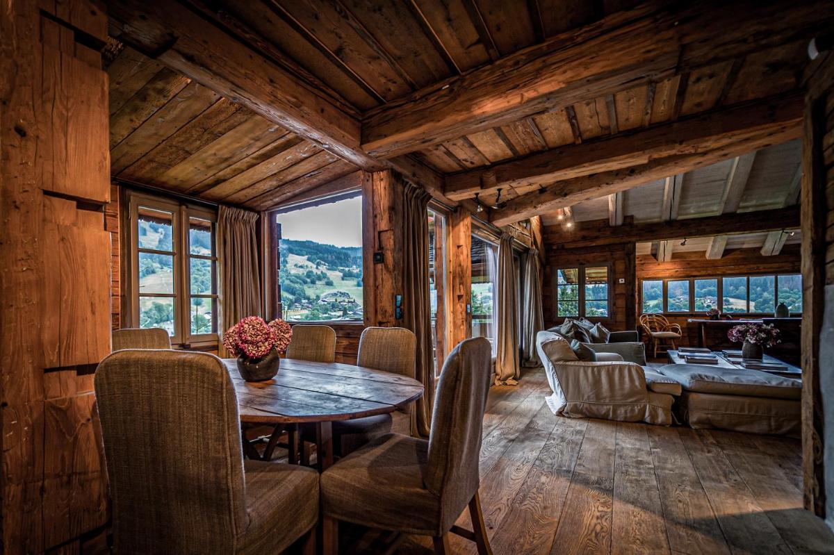 Coin salon dans l'établissement Zannier Le Chalet