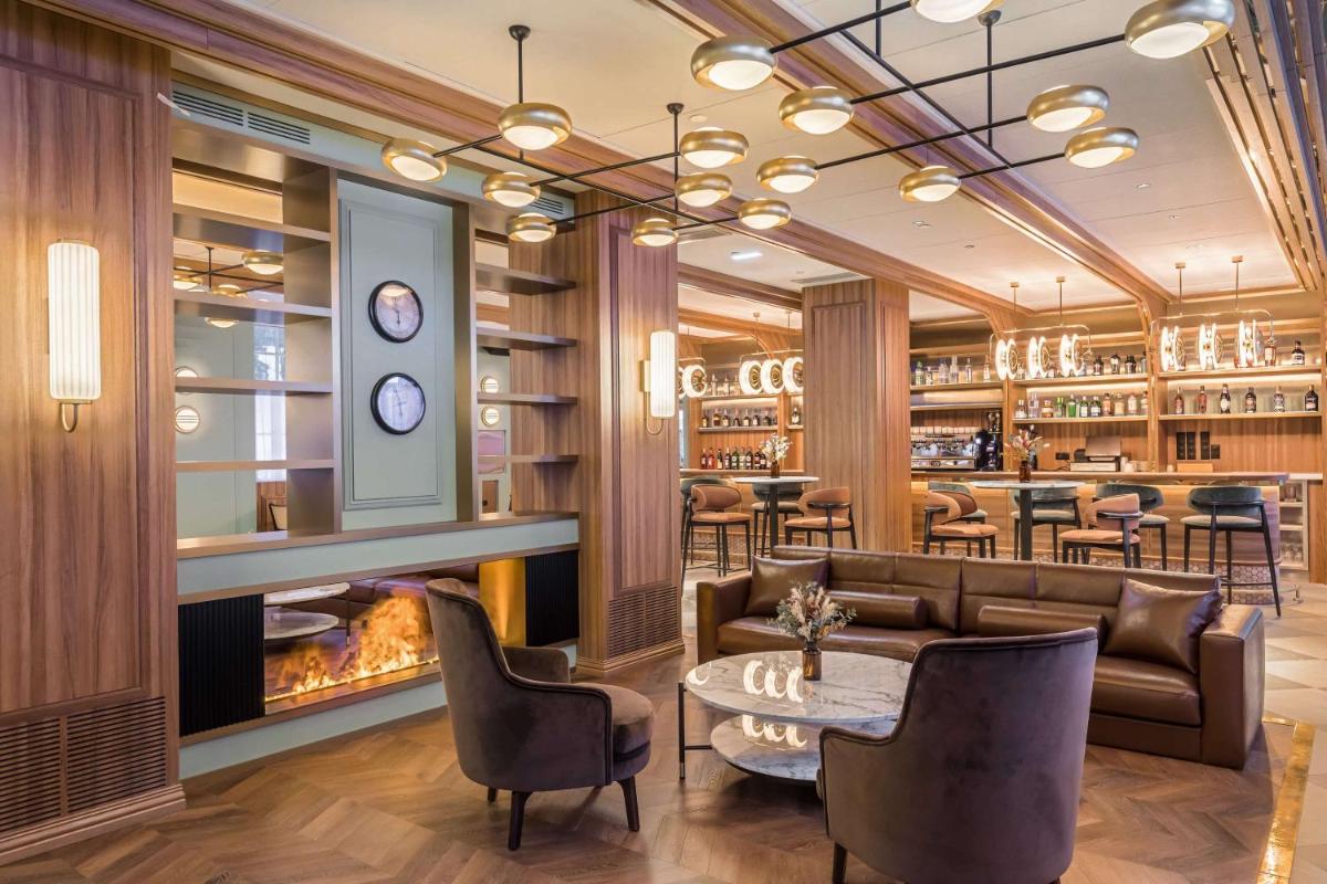 Zona de estar de Canfranc Estación, a Royal Hideaway Hotel - Gran Lujo