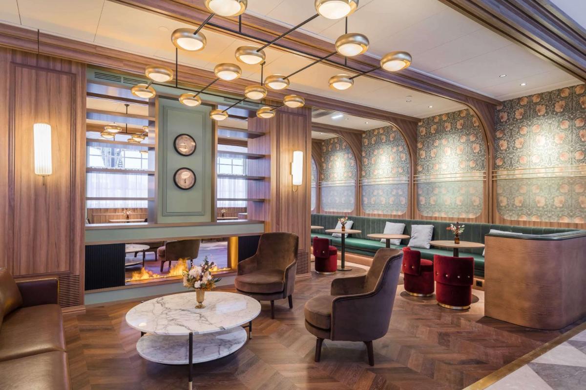 Zona de estar de Canfranc Estación, a Royal Hideaway Hotel - Gran Lujo