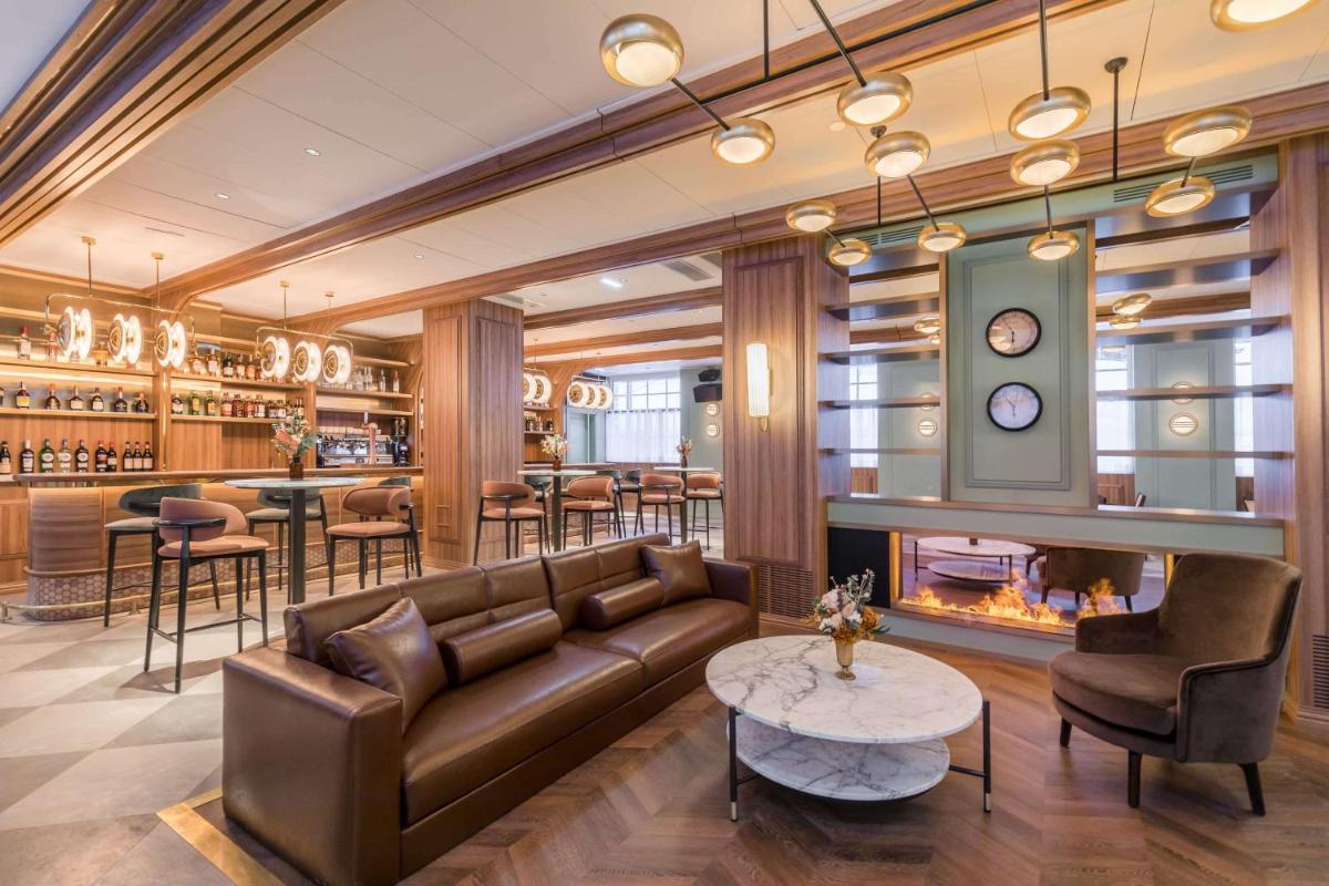 Zona de estar de Canfranc Estación, a Royal Hideaway Hotel - Gran Lujo