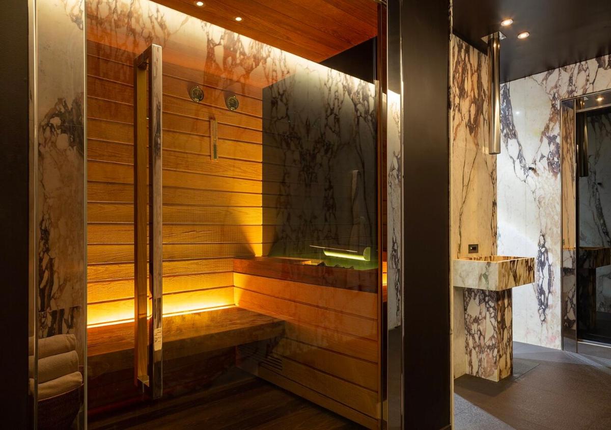 Salle de bains dans l'établissement Casadelmar