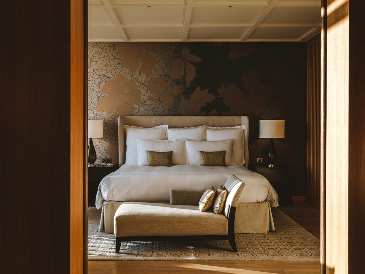 Un ou plusieurs lits dans un hébergement de l'établissement Royal Champagne Hotel & Spa