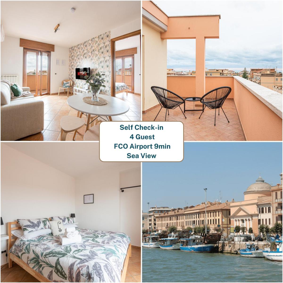 Centrale e Tranquillo - Vista Mare e Roma & APT - Housity