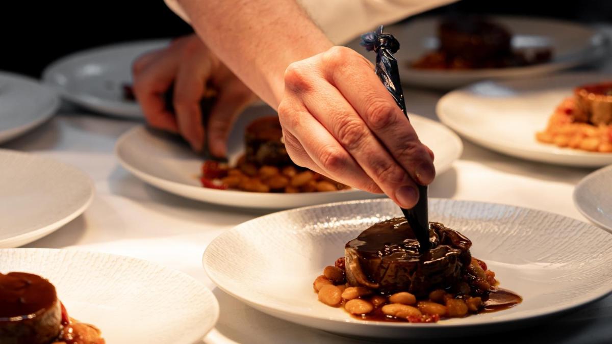 Nourriture dans l'hôtel ou à proximité