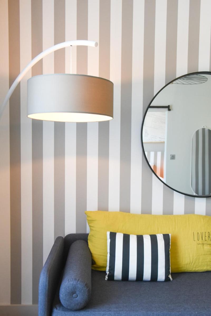 Coin salon dans l'établissement Le Général d'Elbée Hotel & Spa - Teritoria