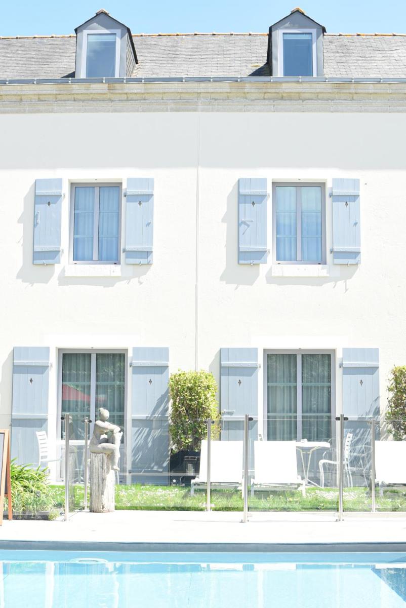 Piscine de l'établissement Le Général d'Elbée Hotel & Spa - Teritoria ou située à proximité