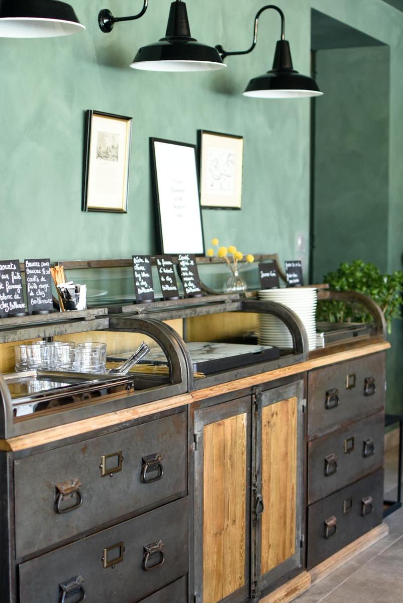 Cuisine ou kitchenette dans l'établissement Le Général d'Elbée Hotel & Spa - Teritoria