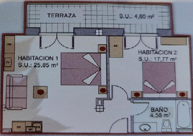 Plano de Hotel & SPA Peña Montañesa