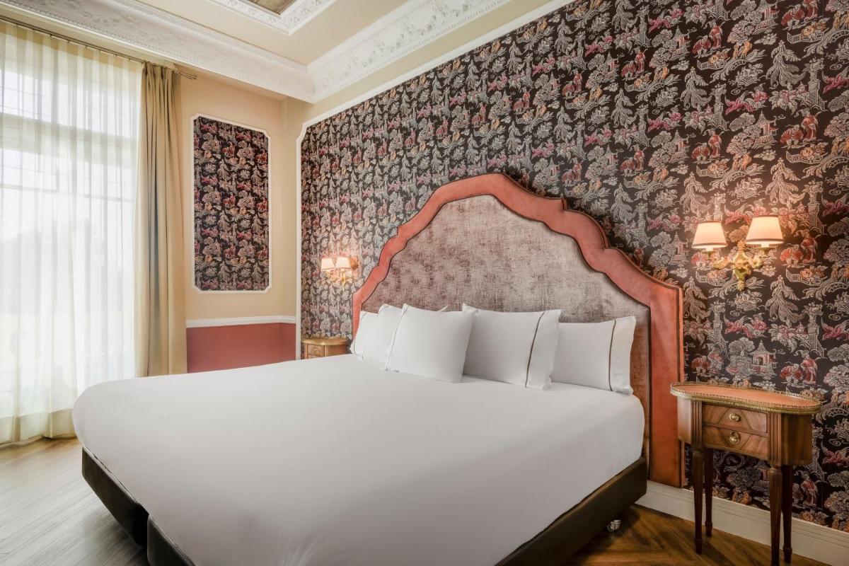 Cama o camas de una habitación en Hotel Palacio del Retiro, Autograph Collection
