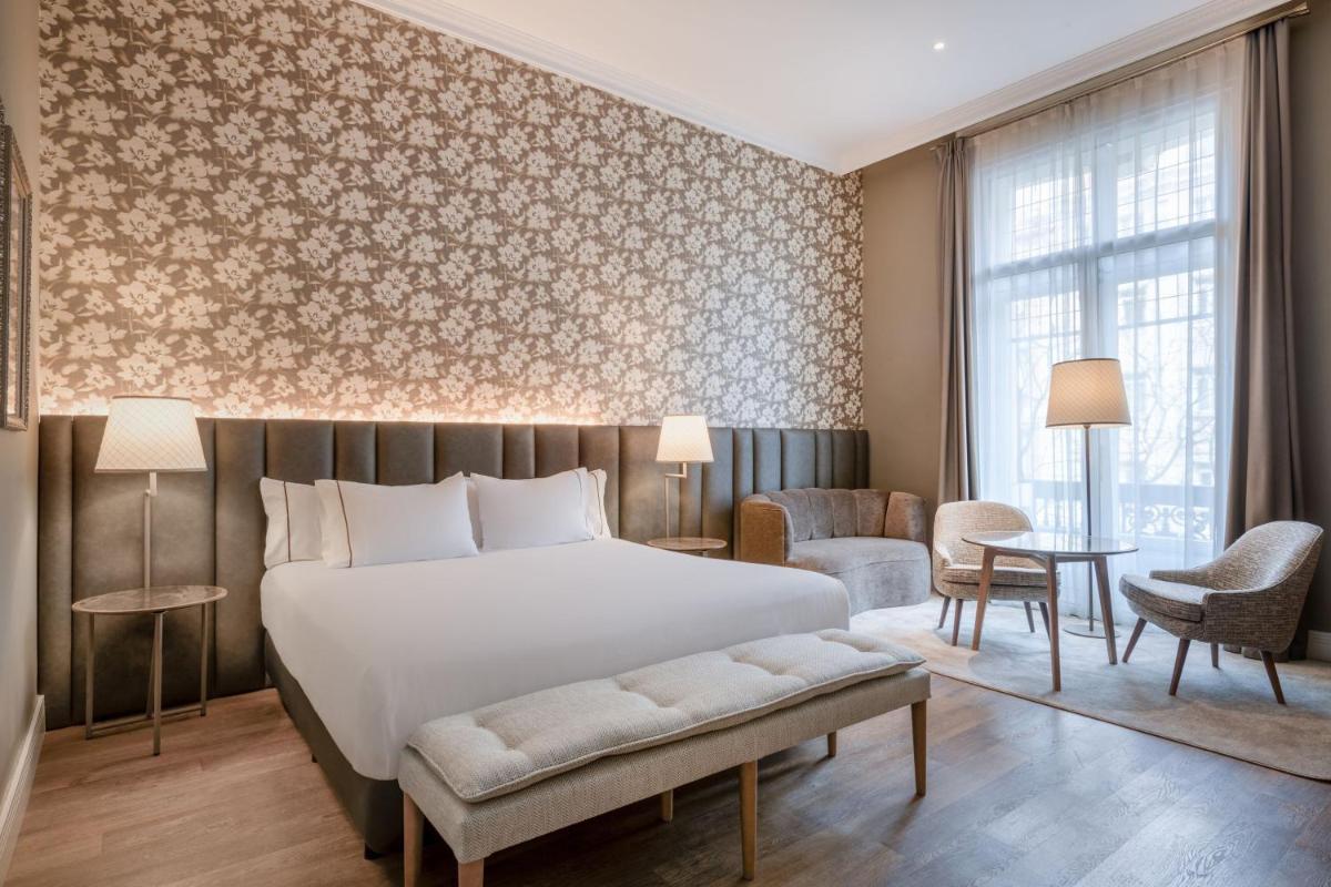 Cama o camas de una habitación en Hotel Palacio del Retiro, Autograph Collection