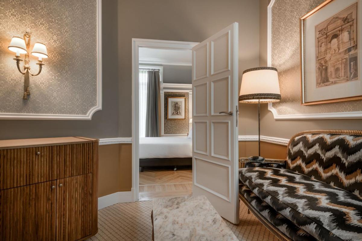 Cama o camas de una habitación en Hotel Palacio del Retiro, Autograph Collection