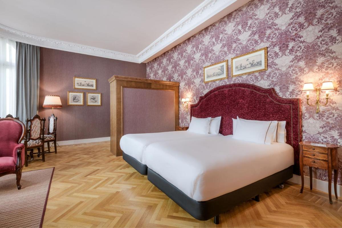 Cama o camas de una habitación en Hotel Palacio del Retiro, Autograph Collection
