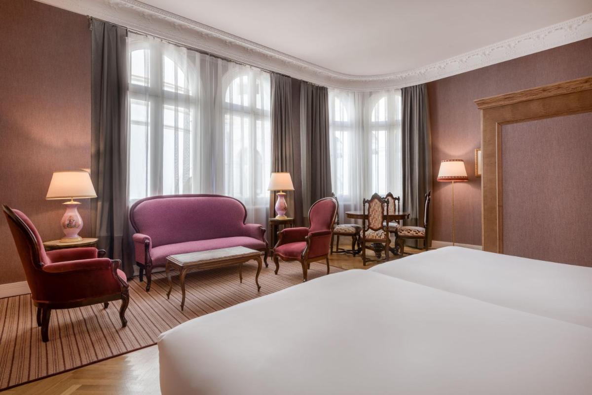 Cama o camas de una habitación en Hotel Palacio del Retiro, Autograph Collection
