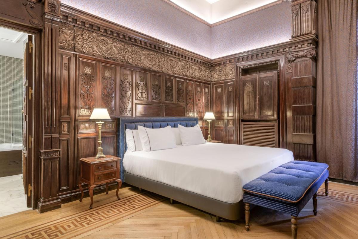 Cama o camas de una habitación en Hotel Palacio del Retiro, Autograph Collection