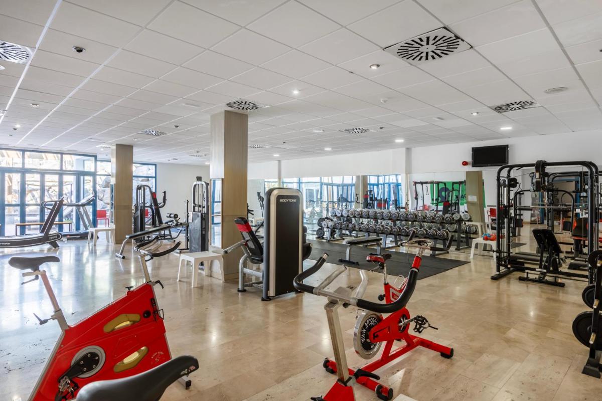 Gimnasio o instalaciones de fitness de THB Tropical Island