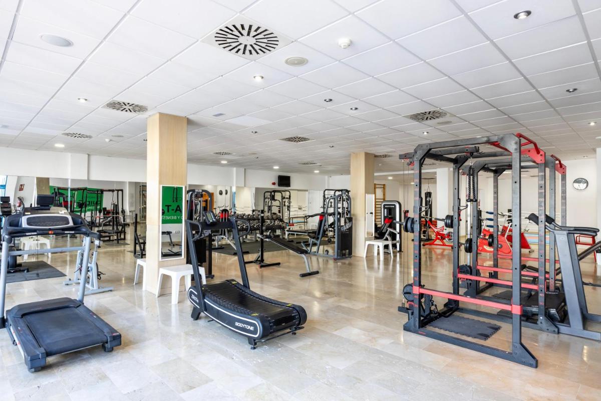Gimnasio o instalaciones de fitness de THB Tropical Island