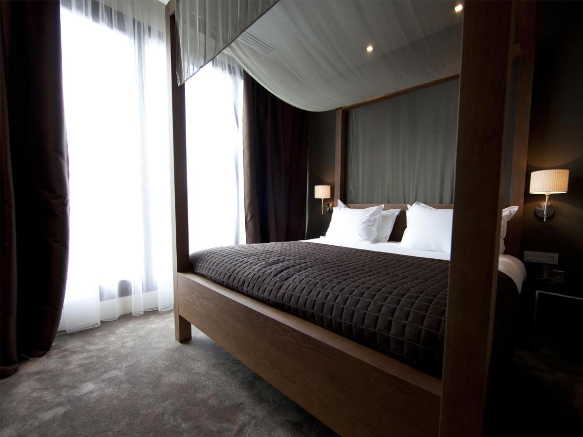 Cama o camas de una habitación en Blau Hotel Las Caldas
