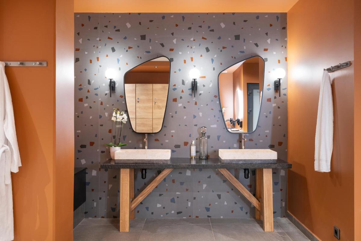 Salle de bains dans l'établissement MGM Hôtels & Résidences - Résidence Chalets de Joy