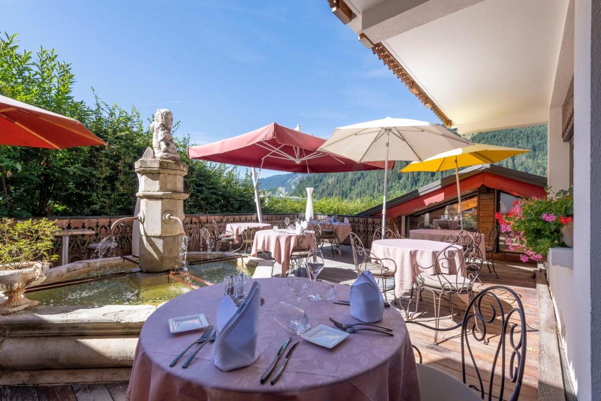 Jardin de l'établissement Hôtel Macchi Restaurant & Spa