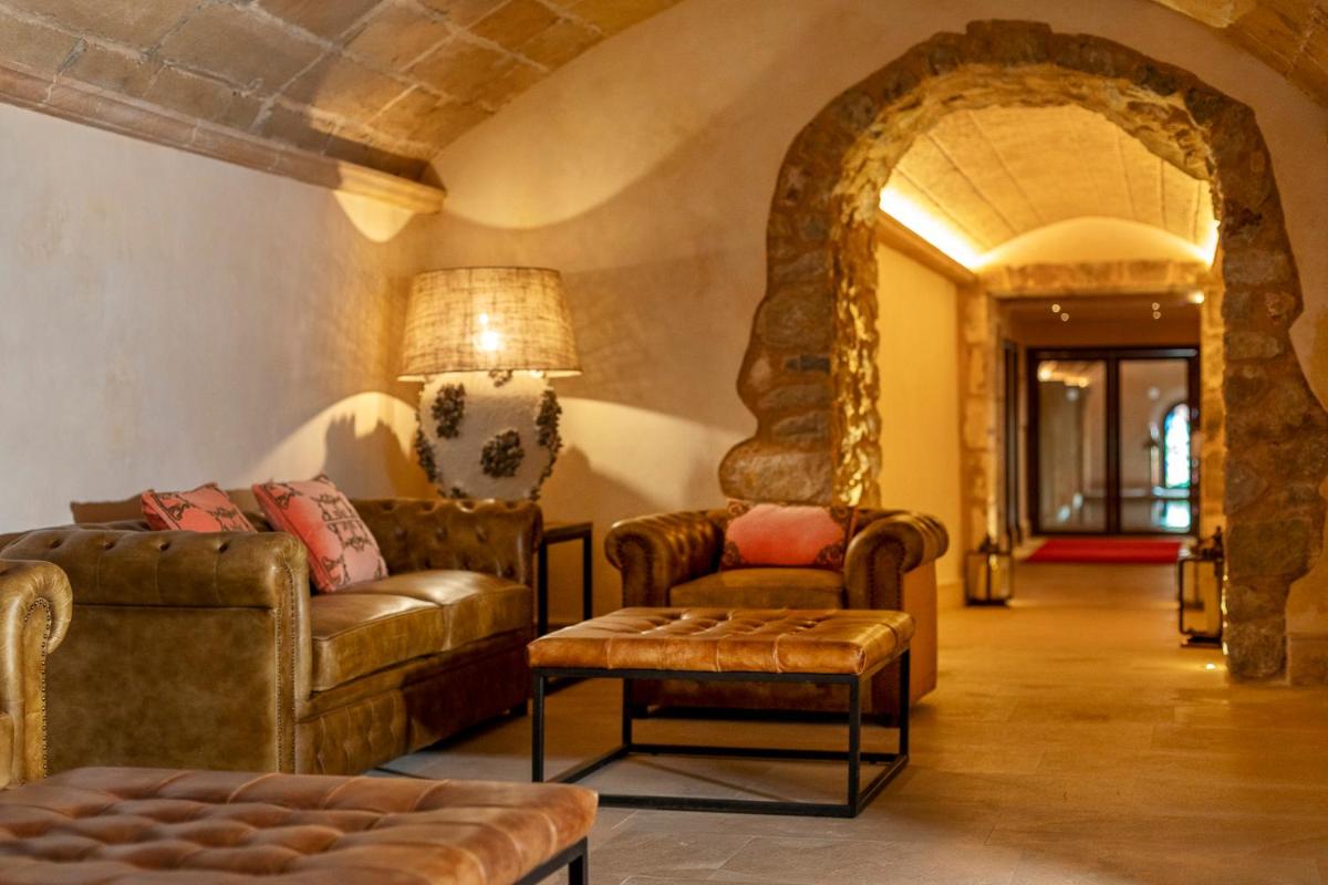 Zona de estar de Hotel Creu de Tau Art&Spa-Adults only