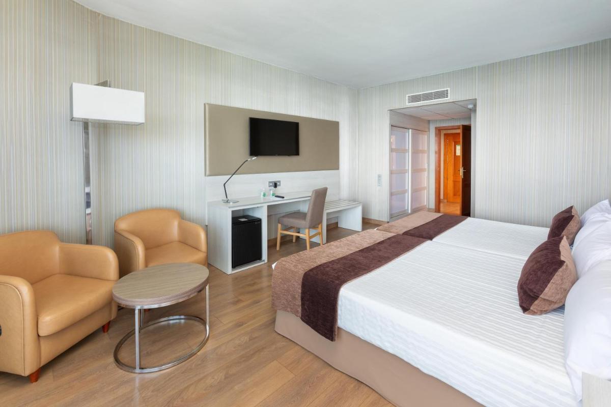 Cama o camas de una habitación en Hotel Best Semiramis