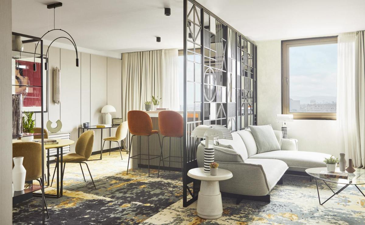 Zona de estar de Grand Hyatt Barcelona