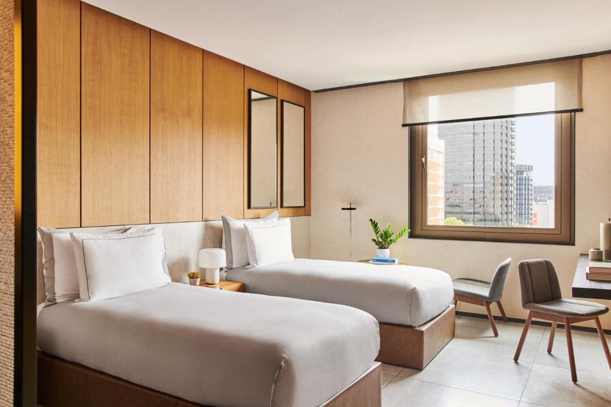 Cama o camas de una habitación en Grand Hyatt Barcelona