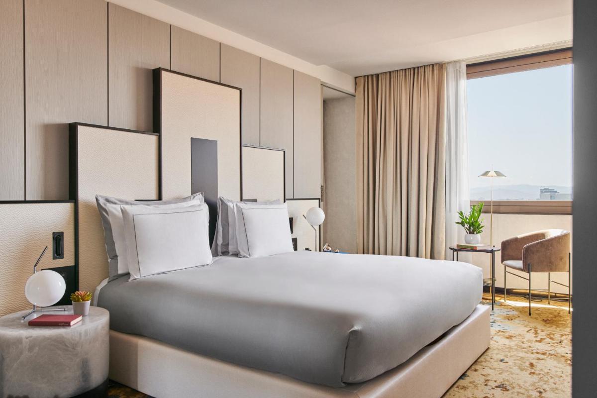 Cama o camas de una habitación en Grand Hyatt Barcelona