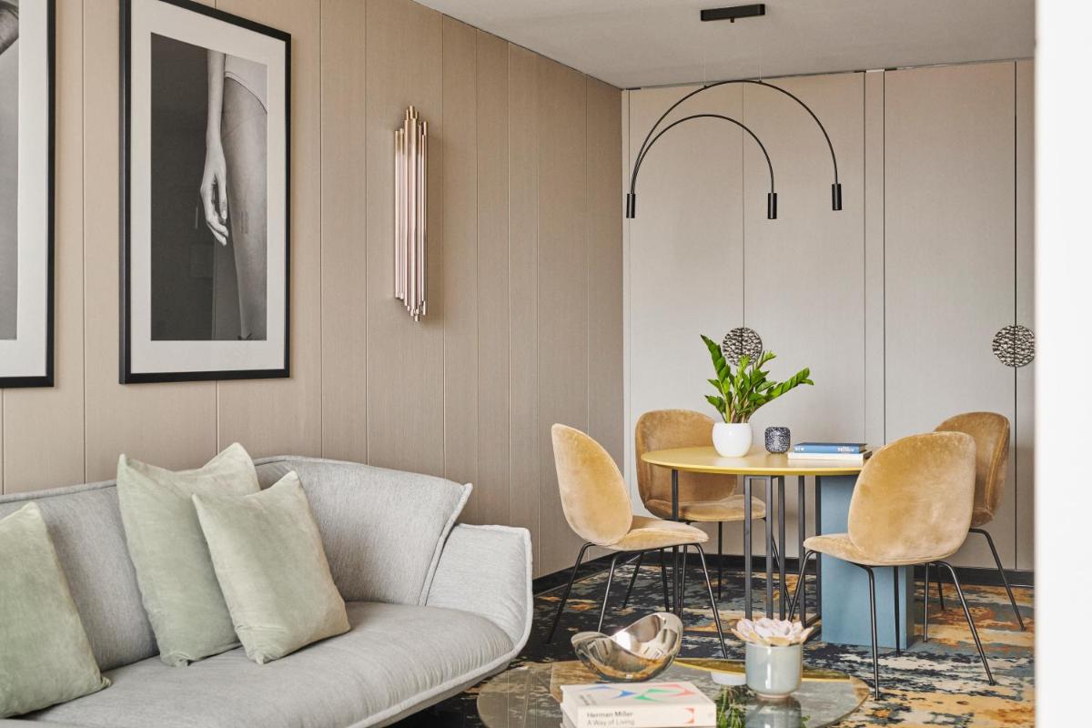 Zona de estar de Grand Hyatt Barcelona
