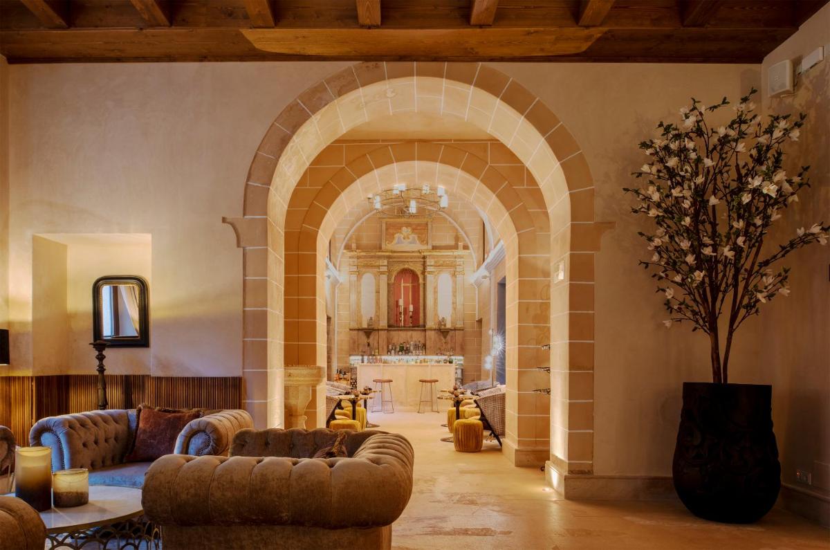 Zona de estar de Hotel Creu de Tau Art&Spa-Adults only