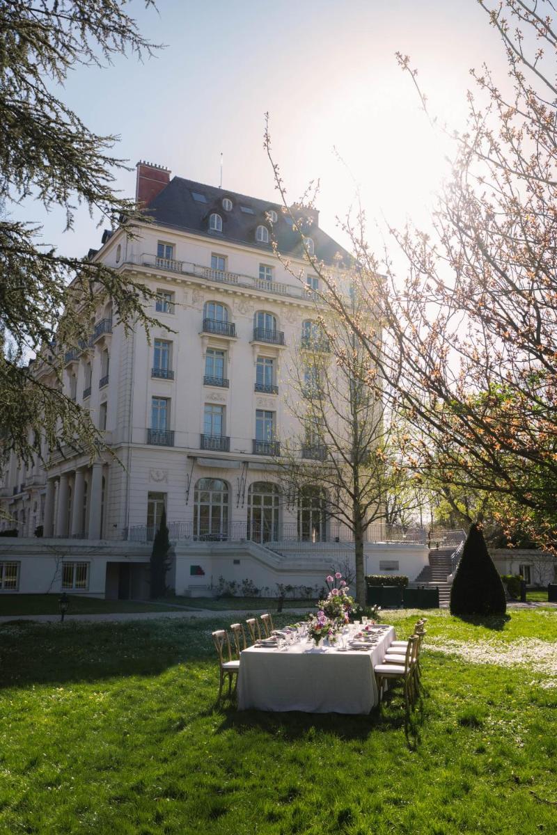 Jardin de l'établissement Waldorf Astoria Versailles - Trianon Palace