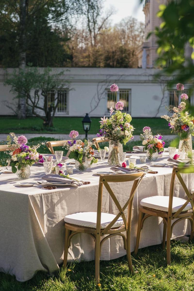 Jardin de l'établissement Waldorf Astoria Versailles - Trianon Palace
