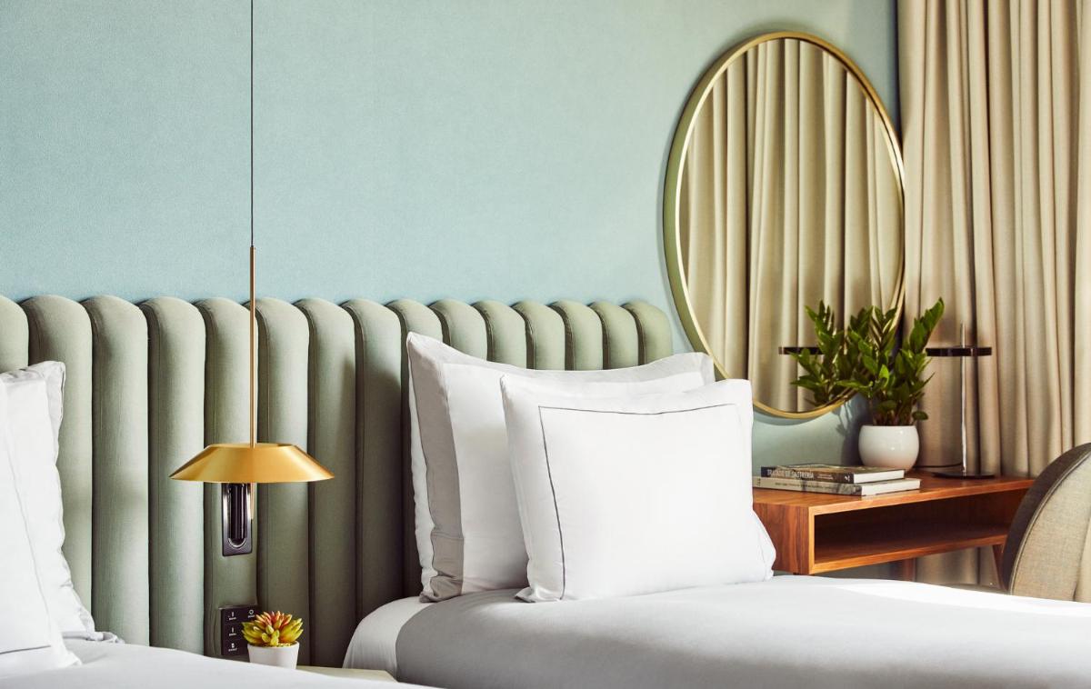 Cama o camas de una habitación en Grand Hyatt Barcelona
