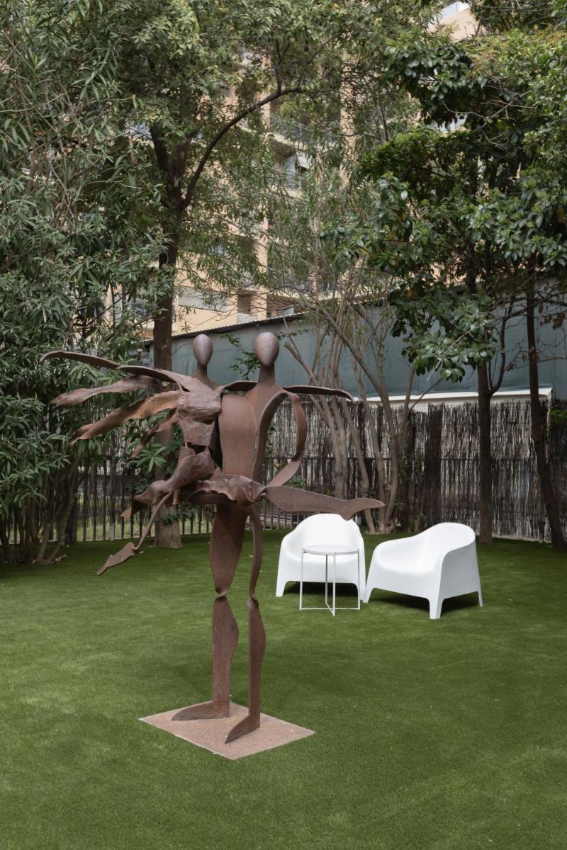 Jardín al aire libre en Primus Valencia