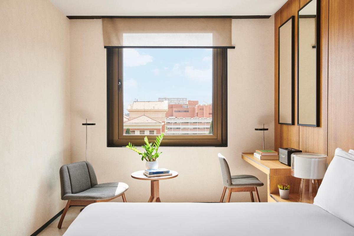 Cama o camas de una habitación en Grand Hyatt Barcelona