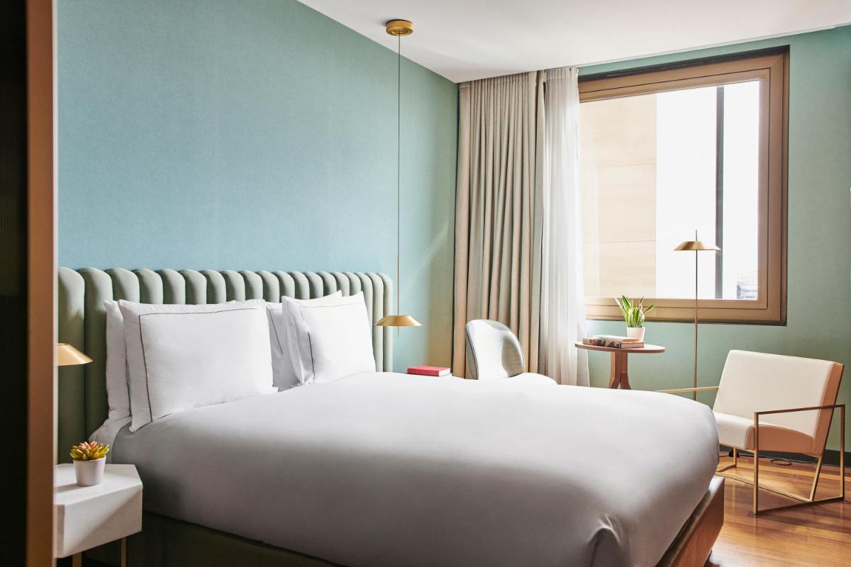 Cama o camas de una habitación en Grand Hyatt Barcelona