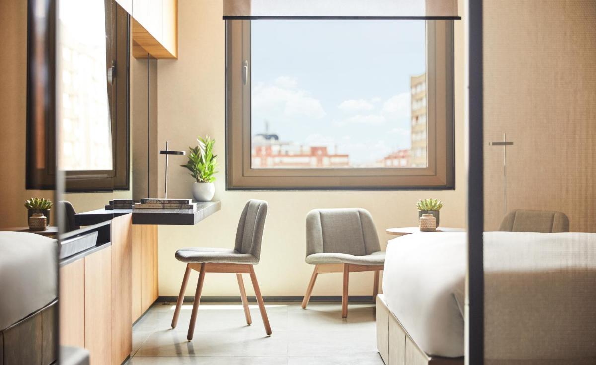 Cama o camas de una habitación en Grand Hyatt Barcelona