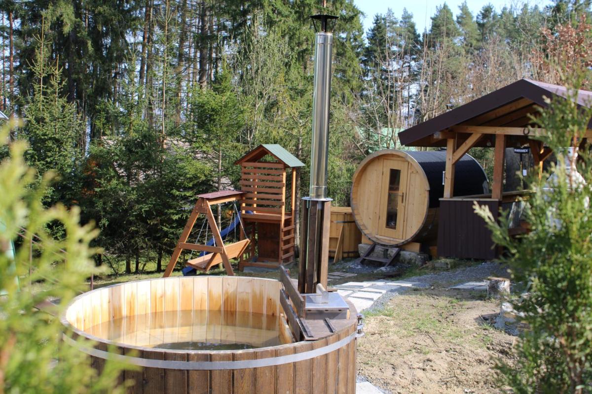 Chata na Orave so saunou a kúpacou kaďou - Housity