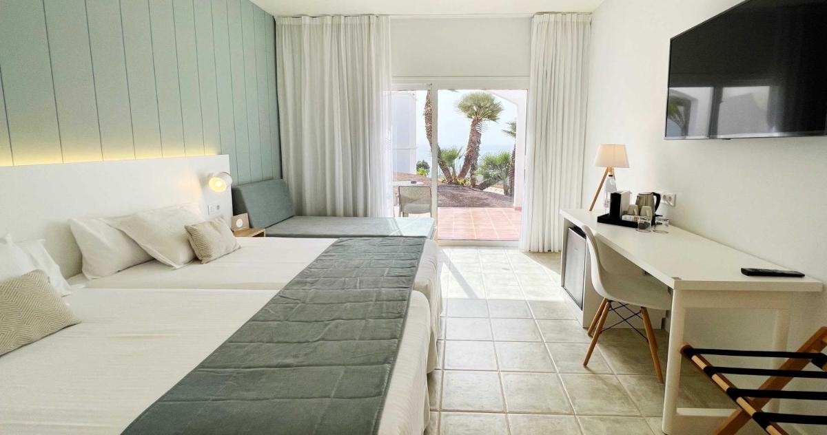 Cama o camas de una habitación en Alua Village Fuerteventura - All Inclusive