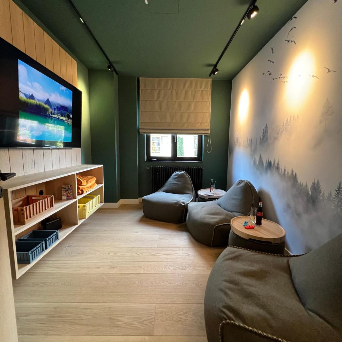 Ein Sitzbereich in der Unterkunft Wellness & Genuss Resort - Engel Obertal