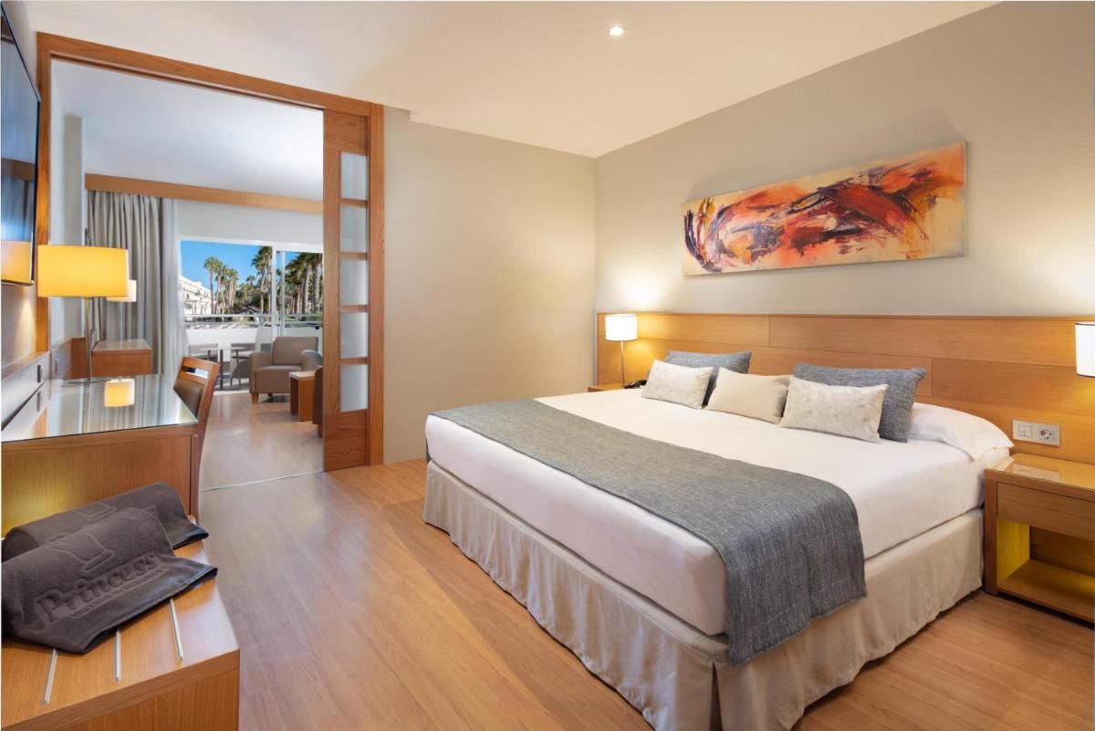 Cama o camas de una habitación en Maspalomas Princess