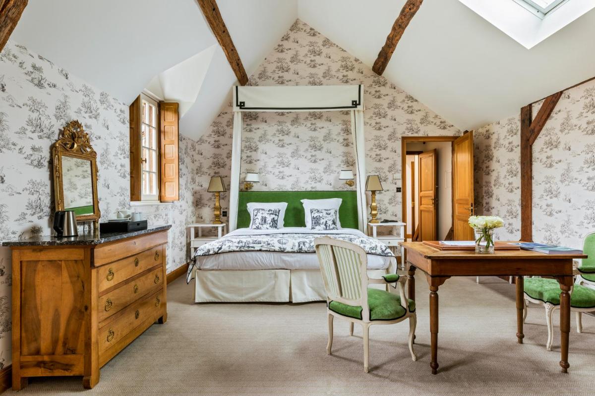 Un ou plusieurs lits dans un hébergement de l'établissement Les Hauts de Loire Relais & Châteaux